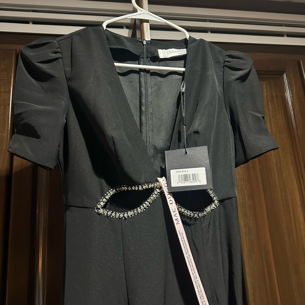 Mac Duggal Black Cutout Dress - Picture 14 of 15